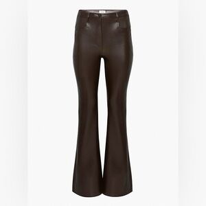 Aritzia Wilfred Beatrix Pant - Rich Mocha Brown, Size 8